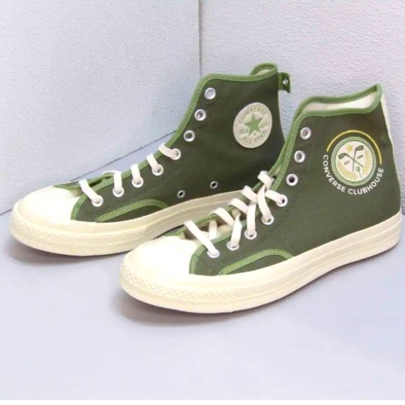 Converse NWOT Chuck 70 HI Green Womens US10.5 Men’s 8.5 Casual - Picture 4 of 7
